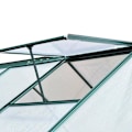Miniatyrbillede 9 af 11: Rootz Drivhus - Klart Polycarbonat Drivhus - Stort Walk-in Green House - Aluminiumslegering/PC-plade - Grøn/Transparent - 190L x 252W x 201H (cm)