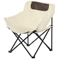 Miniatyrbillede 1 af 10: Rootz campingstol - sammenfoldelig sæde - bærbar stol - PVC -coated stof - let transport - 61 cm x 54 cm x 66 cm