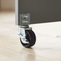 Miniatyrbillede 8 af 9: Rootz Kitchen Island - Skænk med 2 skydedøre og foldbar bordplade - Køkken Spisestue - Skænk opbevaringsskab - Skab