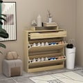 Miniatyrbillede 2 af 7: Rootz Shoe Cabinet - Storage Unit - Entryway Organizer - Justerbar design - 89L x 23W x 96H cm
