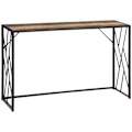 Miniatyrbild 10 av 11: Rootz Console Table - Hallway Table - Industrial Design - Robust Metal Frame - 120 cm x 35 cm x 75 cm