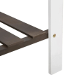 Miniatyrbillede 8 af 11: Rootz Højbed - Plantebord - Havebord - Havebede i træ til grøntsager - Blomsterplanter med hylde - Hvid/Grå - 119 x 57 x 89 cm