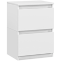 Pikkukuva 10 / 11: Rootz 2 -laatikon sängyn pöytä - Yöpöytä - sivupöytä - runsaasti säilytystilaa - 39,6L x 32,3W x 56H CM