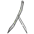 Pikkukuva 7 / 9: Rootz Rebounder Net - Rebounder - Rebound Seinäverkko - Potkuverkko - Musta - 75x126cm