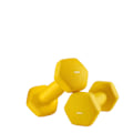Pikkukuva 1 / 5: Rootzin käsipainon sarja - vapaat painot - kuntopainot - tilaa säästävä voimaharjoittelu - 2 x 1kg - valurauta vinyylipinnoitteella