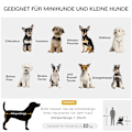 Miniatyrbild 4 av 10: Rootz Foldbar Pet Buggy - Dog Buggy - Bärbar hundvagn - Regnskydd - 80,5 cm x 51,5 cm x 100 cm