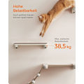 Miniatyrbillede 5 af 10: Rootz Cat møbelsæt - Kradsestolpe - Kattetårn - Katteklatretræ - Spånplade - Bomuldslinnedstof - Fyrretræ - 200 cm x 200 cm x 43,8 kg