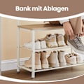 Miniatyrbild 4 av 5: Rootz garderobstativ - klädställ - garderobstativ - robust design - 32 cm x 70 cm x 175 cm