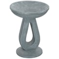 Miniatyrbillede 10 af 10: Rootz Bird Bath Water Drinker - Havefugleføder - Udendørs fuglebassin - Elegant design - Holdbar harpiks - Multifunktionel - 40 cm x 40 cm x 51 cm - G