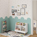 Miniatyrbillede 5 af 7: Rootz Premium billedrammer - Fotorammer - Displayrammer - Holdbar E1 MDF - Alsidig væg- og hyldemontering - Beskyttende plexiglas - Flere størrelser f