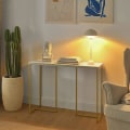 Miniatyrbillede 4 af 6: Rootz Konsolbord - Hallbord - Sidebord - Endebord - Stuebord Sofabord - B100 x D36 x H75cm