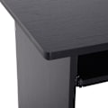 Miniatyrbild 8 av 11: Rootz Desk - Computer Table - Extendable Tabletop - Office Table - PC Table - Black/White - Processed Wood