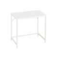 Miniatyrbillede 1 af 5: Rootz Maple White Desk - Studiebord - Skrivebord - Spånplade og stålkonstruktion - Let og robust - 50 cm x 80 cm x 76 cm - Max belastningskapacitet 50