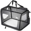 Miniatyrbillede 8 af 9: Rootz Transport Box - Hunde Box - Transport Taske - Foldbar Cat Box - Sort