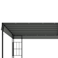 Miniatyrbillede 4 af 8: Rootz Pergola - Gazebo - Pavillon - Baldakintelt - Metal/Polyester - Grå - 3,98L x 2,98W x 2,5H m