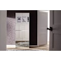 Miniatyrbillede 7 af 7: Rootz Mirror Wardrobe - Reflective Closet - Storage Cabinet - Mirrored Armoire - Dressing Unit - Storage Unit - Clothing Organizer - White Melamine -