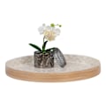 Pikkukuva 2 / 4: Rootz Bamboo -lokero - Tarjoilualusta - Koristeellinen lokero - Ympäristöystävällinen - 40 cm x 40 cm x 3,5 cm beige