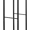 Miniatyrbillede 3 af 4: Rootz Metal Brændestativ - Brændeholder - Brændeopbevaring - Stabil og holdbar - 45 cm x 170 cm x 30 cm - Beskytter brænde - Indendørs/udendørs brug