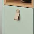 Miniatyrbillede 5 af 8: Rootz Sofa Side Bord - End Table - Bedside Table - 3 skuffer til opbevaring - fyrretræ MDF -stabilitet - 24 x 60 x 60 cm