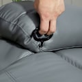 Pikkukuva 9 / 10: Rootz-hierontatuoli - Keinuva lepotuoli - Kääntyvä tuoli - 360 asteen kierto - 8 tärinäpistettä - Langallinen kaukosäädin - 87cm x 97cm x 104cm - Kein