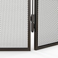 Miniatyrbild 5 av 7: Rootz Fireplace Spark Guard - Brandskärm - Härdskydd - Garanterar säkerhet - 96W x 1,3D x 56H cm