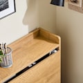 Miniatyrbillede 6 af 8: Rootz Multifunktionelt skrivebord - sammenfoldelig computertabel - Laptop Desk - Rig opbevaring - 63x82x58cm