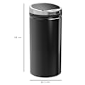 Miniatyrbild 3 av 10: Rootz 42L Sensor Trash Can - Automatisk avfallsbink - Kökshink - Infraröd öppning - Rostfri - Ø30,5 x 68 cm