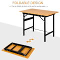 Pikkukuva 4 / 10: Rootz Workbench - Worktable - Worktop - Heavy Duty Bench - Foldable - Yellow/Black