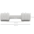 Miniatyrbild 3 av 11: Rootz justerbara hantlar set - vikter - fitnessvikter - Portable & Compact - 7,5 cm x 26,5 cm - Boost Strength & Endurance