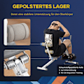 Miniatyrbillede 5 af 10: Rootz 2 i 1 Sit -Up -træner - Abdominal Trainer - Fitness Equipment - LCD Monitor - Steel Frame - 117 cm x 46 cm x 70 cm