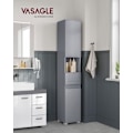 Miniatyrbillede 2 af 6: Rootz Mystic Grey Badeværelsesskab - Opbevaringsenhed - Højskab - MDF-konstruktion - Rummeligt design - Nem montering - 30cm x 30cm x 170cm