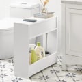 Miniatyrbillede 6 af 6: Rootz Badeværelse Toiletpapir Rolle Holde-Badeværelseshylde Smal hylde Opbevaringsskab- B55 x D20 x H60cm