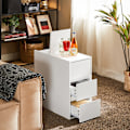 Miniatyrbillede 3 af 8: Rootz Sofa Skavskab - Opbevaringsenhed - Arrangør - Rumbesparende design - MDF -materiale - 30x60x60cm