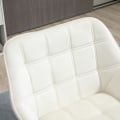 Miniatyrbillede 7 af 10: Rootz Scandinavian Style Lounge Chair - Læsestol - Fløjlspolstret stol - Moderne Design - Tyk polstring - 67cm x 61,5cm x 71cm