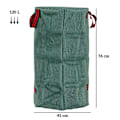 Pikkukuva 3 / 10: Rootz 3x120L Garden -säkkisarja - Vedenpitävät lehtipussit - UV -kestävät jätepussit - Kestävä ja taitettava - Ø45 x 76h cm