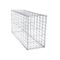 Pikkukuva 7 / 7: Rootz Stone Gabion - Suorakulmainen kivigabion - Gabion Wall - Gabion Basket - Gabion Tukiseinä - Gabion Rakenne - Koristeellinen Gabion - Hopea - 100