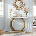 Miniatyrbillede 4 af 9: Rootz Chic konsolbord - Sofabord - Entrébord - Smuds- og ridsefast - 100 cm x 30 cm x 82 cm