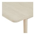Pikkukuva 6 / 11: Rootz-ruokapöytä - Laajentuva pöytä - Jatkettava pöytä - Massiivitammea ja metallia - Tyylikäs viimeistely - Kestävä - Helppo huoltaa - 100cm x 200-30