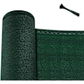 Miniatyrbillede 1 af 7: Rootz HDPE Privacy Fence Screen - Solskærm - UV-beskyttelse - Rivebestandig, Vejrbestandig, Nem installation - 1m x 6m til 2m x 25m