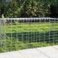 Miniatyrbild 6 av 7: Rootz Stone Gabion - Rektangulär Gabion - Gabion Wall - Gabion Basket - Gabion Stödmur - Gabion Struktur - Dekorativ Gabion - Silver - 100 x 50 x 30 c