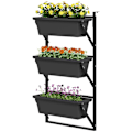 Pikkukuva 1 / 10: Rootz Flowerpot Plant Pot - Planter - pystysuuntainen istutus - edistää kasvua - 56x42x100cm