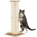 Miniatyrbillede 9 af 9: Rootz Cat kradsestolpe - Playrail kattelegetøj - Sisal Scratcher - MDF base - 39,5 cm x 39,5 cm x 87 cm
