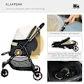 Miniatyrbild 5 av 10: Rootz Foldbar Pet Buggy - Dog Buggy - Bärbar hundvagn - Regnskydd - 80,5 cm x 51,5 cm x 100 cm
