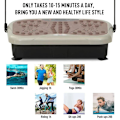 Pikkukuva 7 / 9: Rootz Vibration Plate - Vibration Trainer - Vibration Device - Training Bands - 54L x 33W x 14Hcm