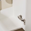 Miniatyrbillede 7 af 8: Rootz Smally Sink Cabinet - Compact Vanity - Slim Badeværelsesmøbler - Rummelig opbevaring - 40x56x22cm, MDF & keramik