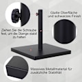 Miniatyrbillede 5 af 11: Rootz Parasol Stand Paraply Holder - Sort - Metal - 17,71 cm x 17,71 cm x 15,35 cm