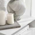 Miniatyrbild 8 av 8: Rootz Flytande sängbord - Natthylla - Väggmonterad förvaring - Kompakt design - Integrerade lådstoppar - Enkel montering - 45cm x 22cm x 25cm