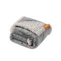 Miniatyrbild 1 av 7: Rootz Pet Filt - Hundtäcke - Puppy Throw - Sherpa Material - TPU Film - Flanell Tyg - Lätt - Mysigt - Lätt att rengöra - 73cm x 63cm