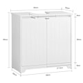 Miniatyrbillede 5 af 9: Rootz Vask Underskab - Badeværelsesskab - Håndvaskstativ - Fugtbestandig - Nem montering - MDF Konstruktion - 60cm x 60cm x 30cm