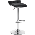 Miniatyrbillede 1 af 9: Rootz Barstol - Justerbar bordstol - Drejeligt sæde - Ergonomisk design - Holdbar konstruktion - Stilfuldt look - 38cm x 40cm, Højde 64cm-86cm